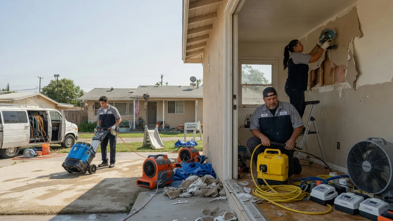 Water Damage Restoration in Banquete, TX near me